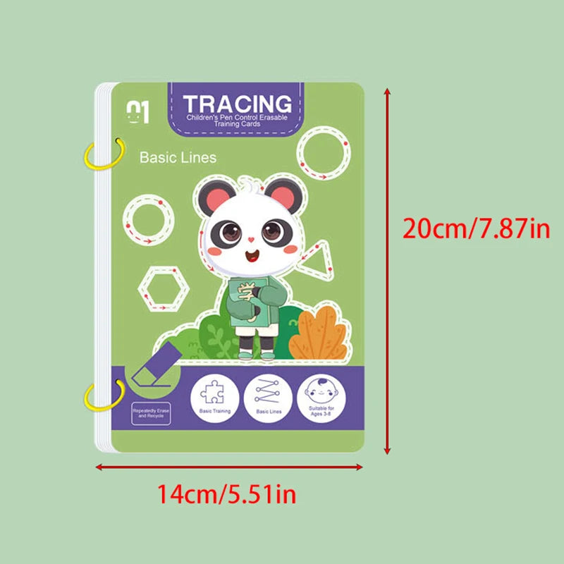 34-Page Reusable Practice Book Set
