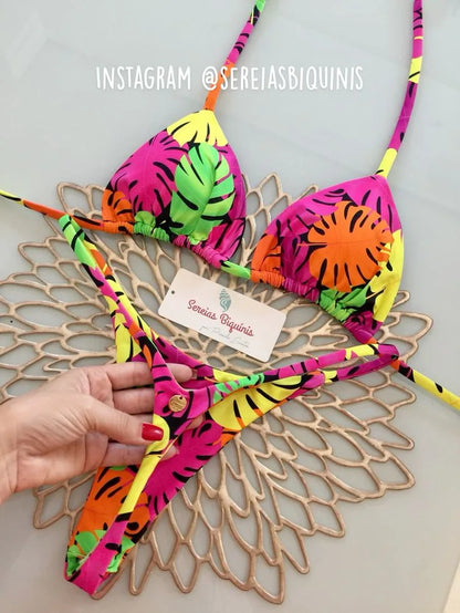 New Sexy Bikini Beach Swimsuit Two-piece Set