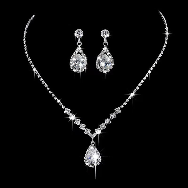 Droplet Necklace Banquet Set