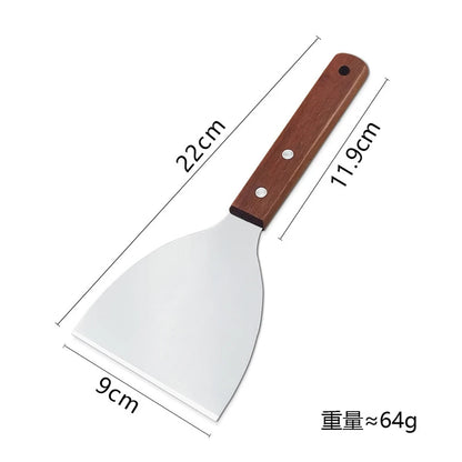 Stainless Steel Spatula and Grill Scraper