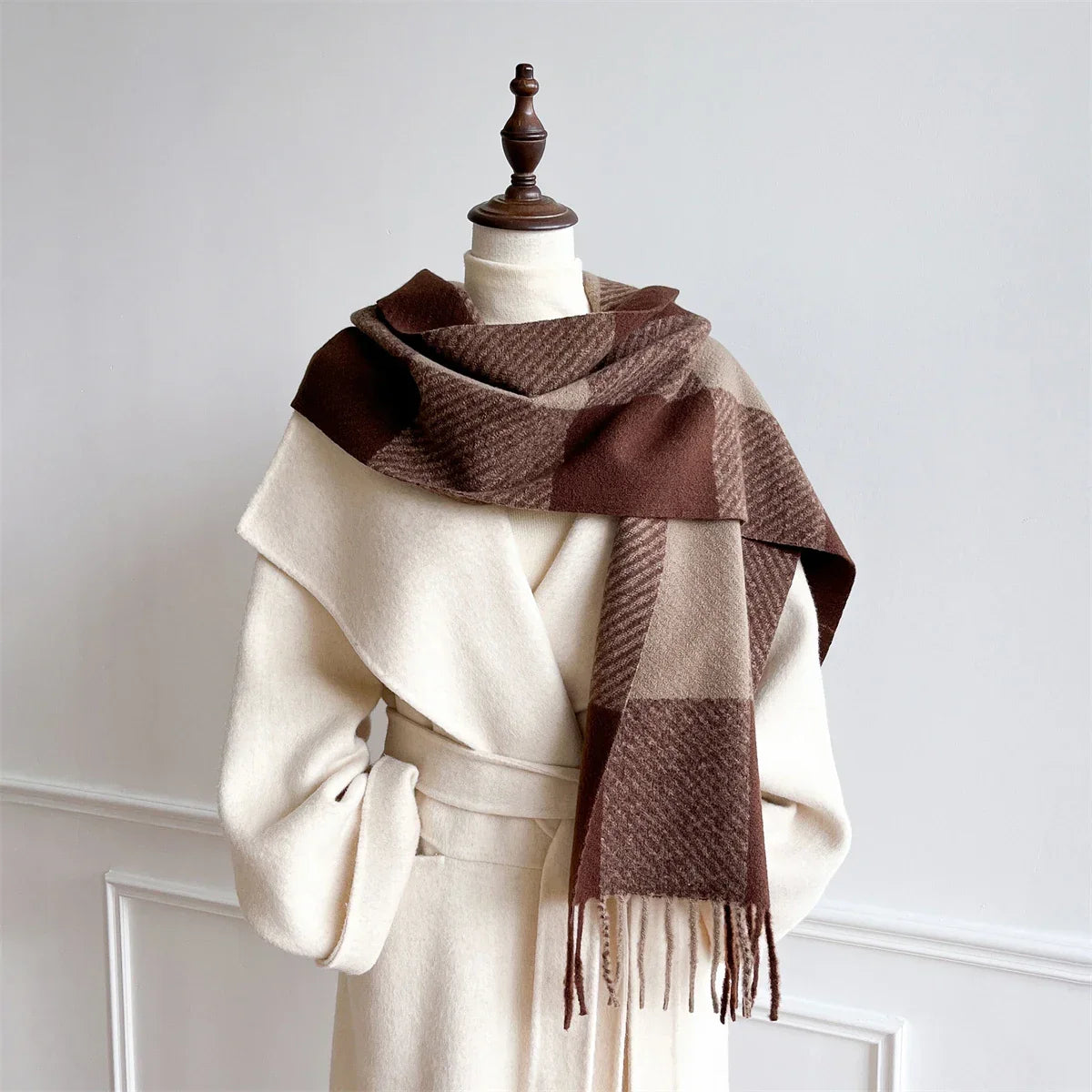 Luxury Winter Cashmere Scarf
