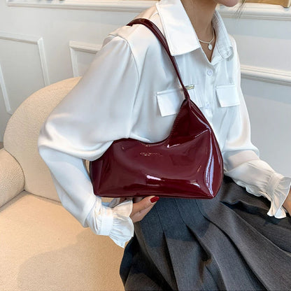 DANA Patent Leather Tote Bag