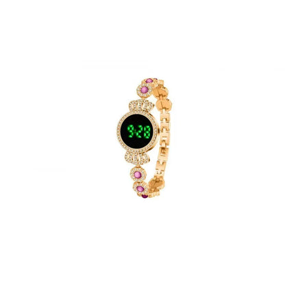 Oval Quartz Bracelet Wristwatch
