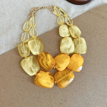 Bohemian Acrylic Choker Necklaces