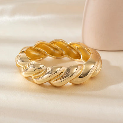 Exaggerated Silver Wide Geometric Irregular Cuff Bangles Punk Open Bangle Chunky Bracelets