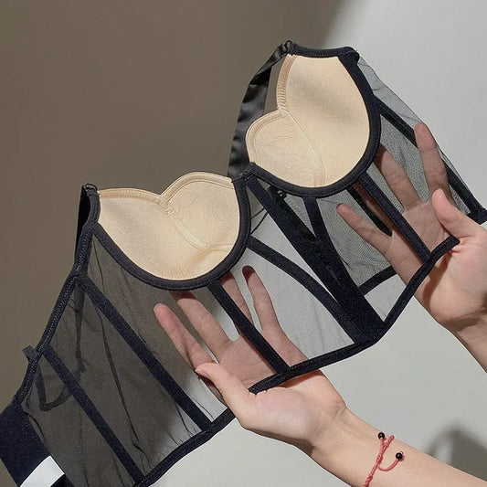 Sexy Push Up Transparent Lingerie Bra