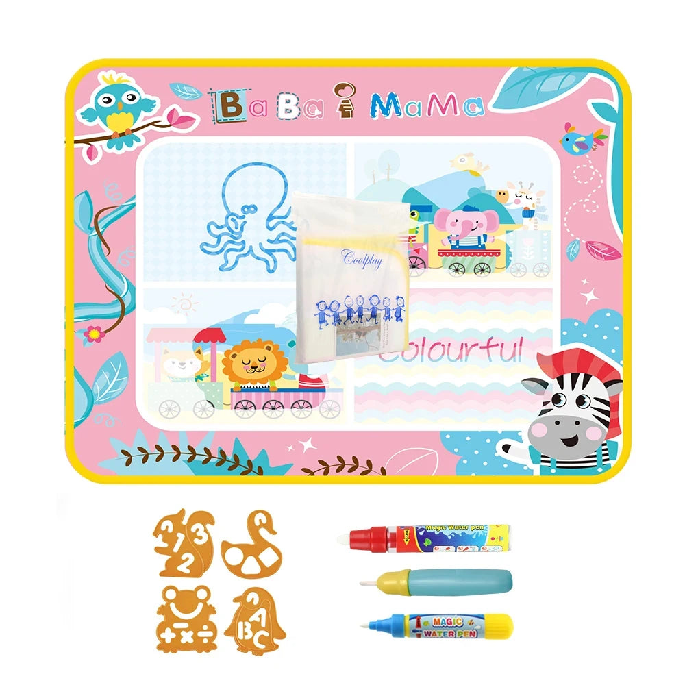 100x80CM Magic Water Drawing Mat Doodle Toys
