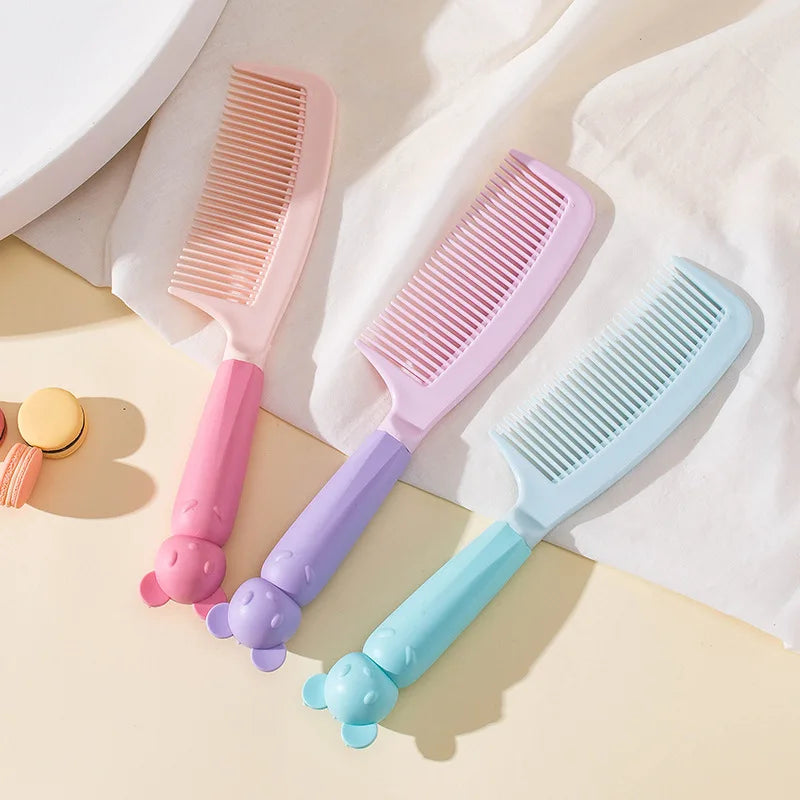 silicone gloves portable mini hair brush