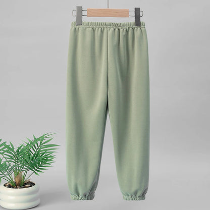 Multi-color Seasonal Casual Sports Pants For Boys And Girls