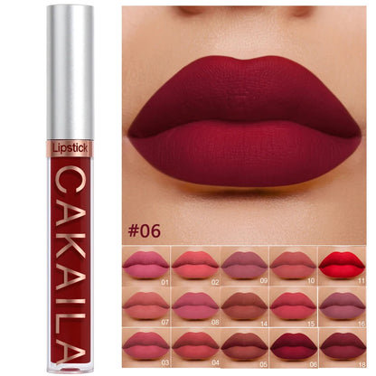 Waterproof Matte Velvet Lip Glaze Lipstick