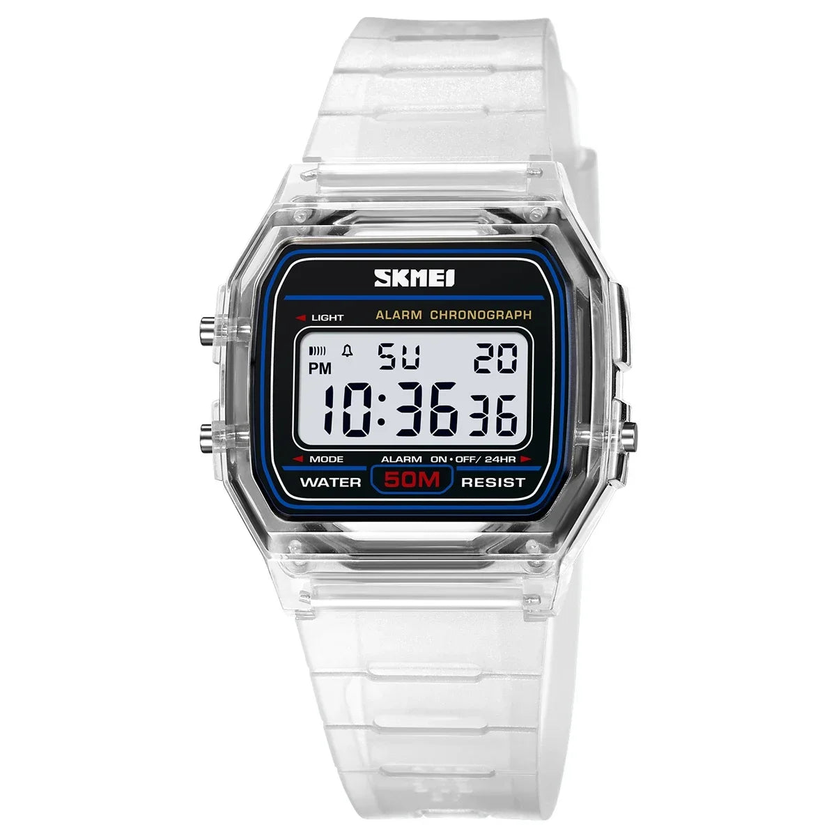 Electronic Waterproof Sport Calendar Date Wristwatch