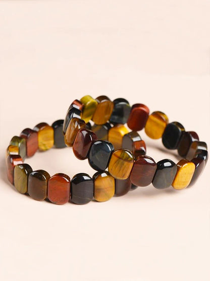 AAA Grade Natural Colored Tigers Eye Bracelet