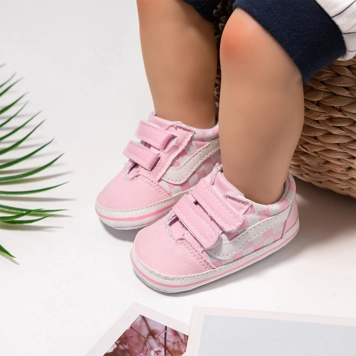 Baby Canvas First Walkers Unisex Sneakers