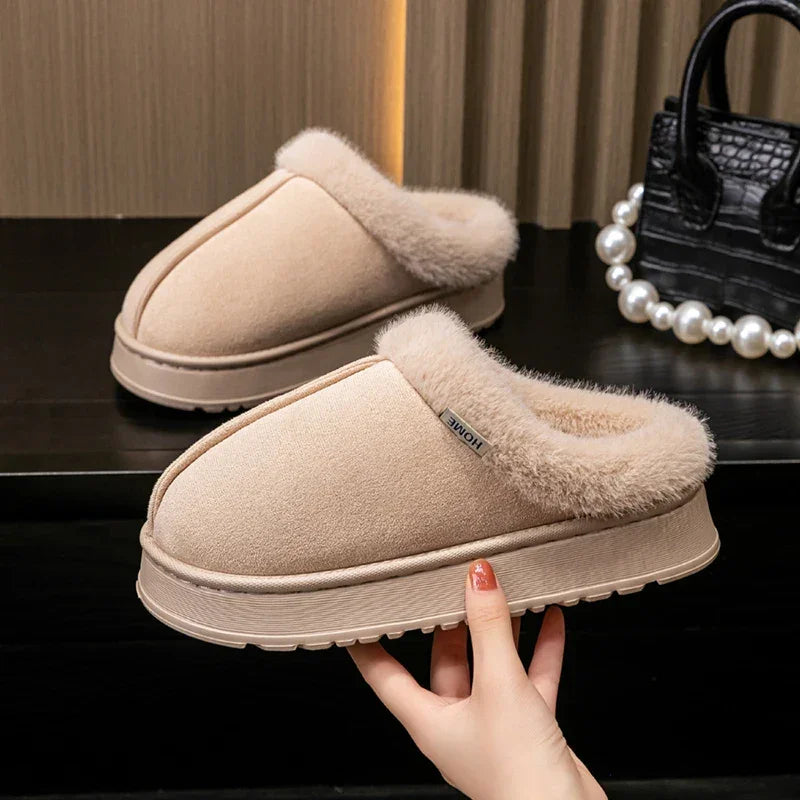 Winter Slippers Non-Slip Cotton Slippers