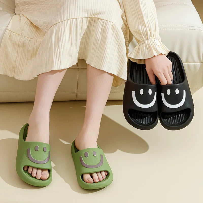 Summer Thick Sole EVA Candy Color Slippers