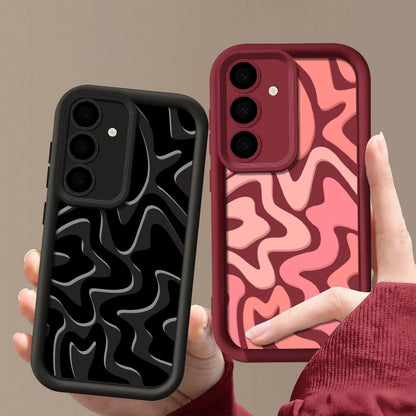 Striped Pattern Phone Case For Samsung Galaxy