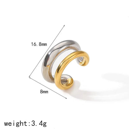 DANA 18K Gold Color Stainless Steel Earring