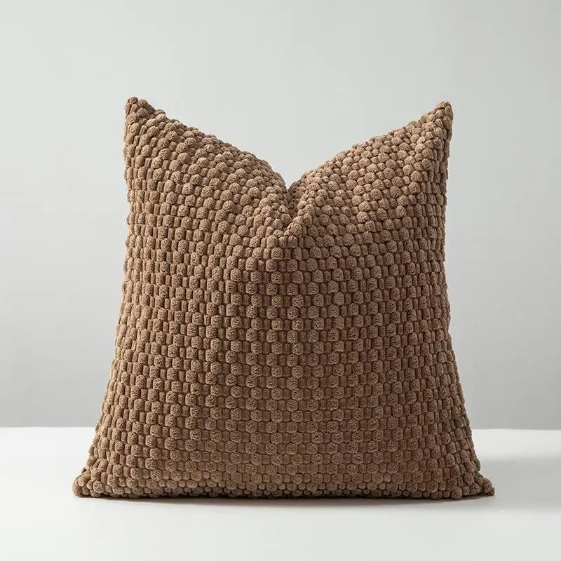 Soft velvet double-sided design sofa cushion cover