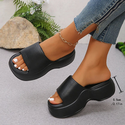 Chunky Platform Slippers