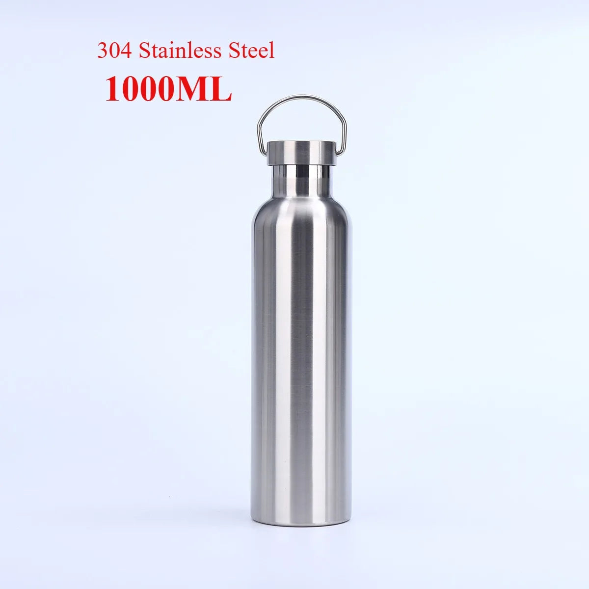 Stainless Steel Water 1 Liter  500 750 1000ml Bottles
