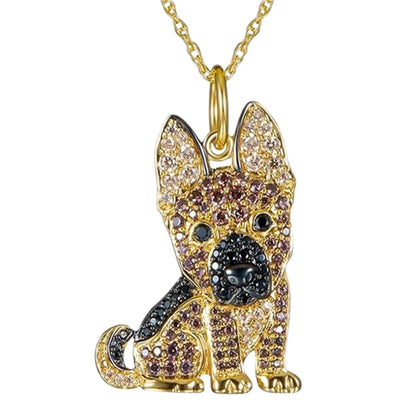 Exquisite Cute Beagle Pendant Necklace Dog Lovers