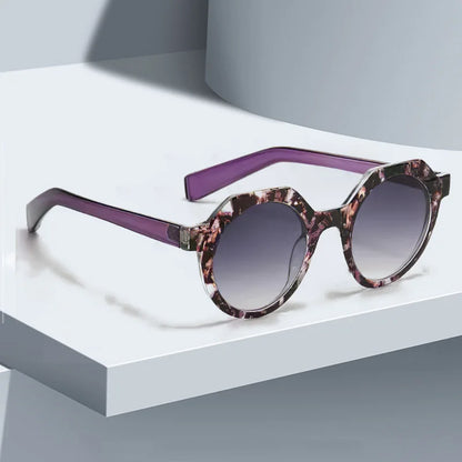 Retro Frame Blue Light Blocking UV400 Sun Glasses