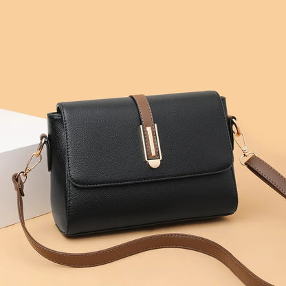 Leather Messenger Versatile Sling Bag