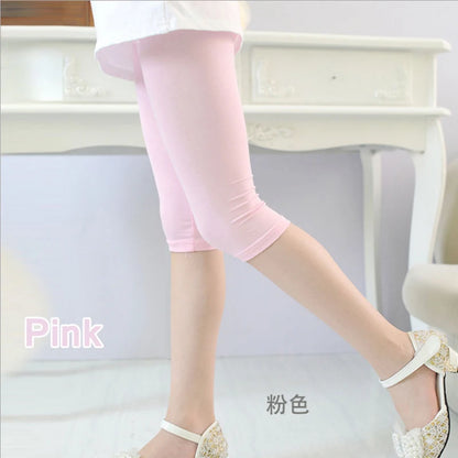Cropped Candy Girls Leggings Skinny Pants