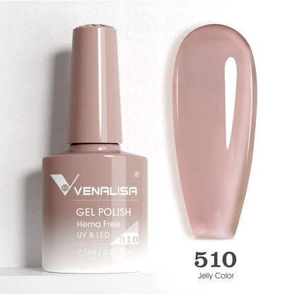Full Coverage Beautiful Semi Permanent Soak Off UV LED Gel Nail Polish