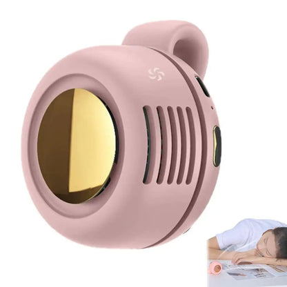 Portable Silent Fan Mini USB Rechargeable Bladeless Electric Clip-on Fan