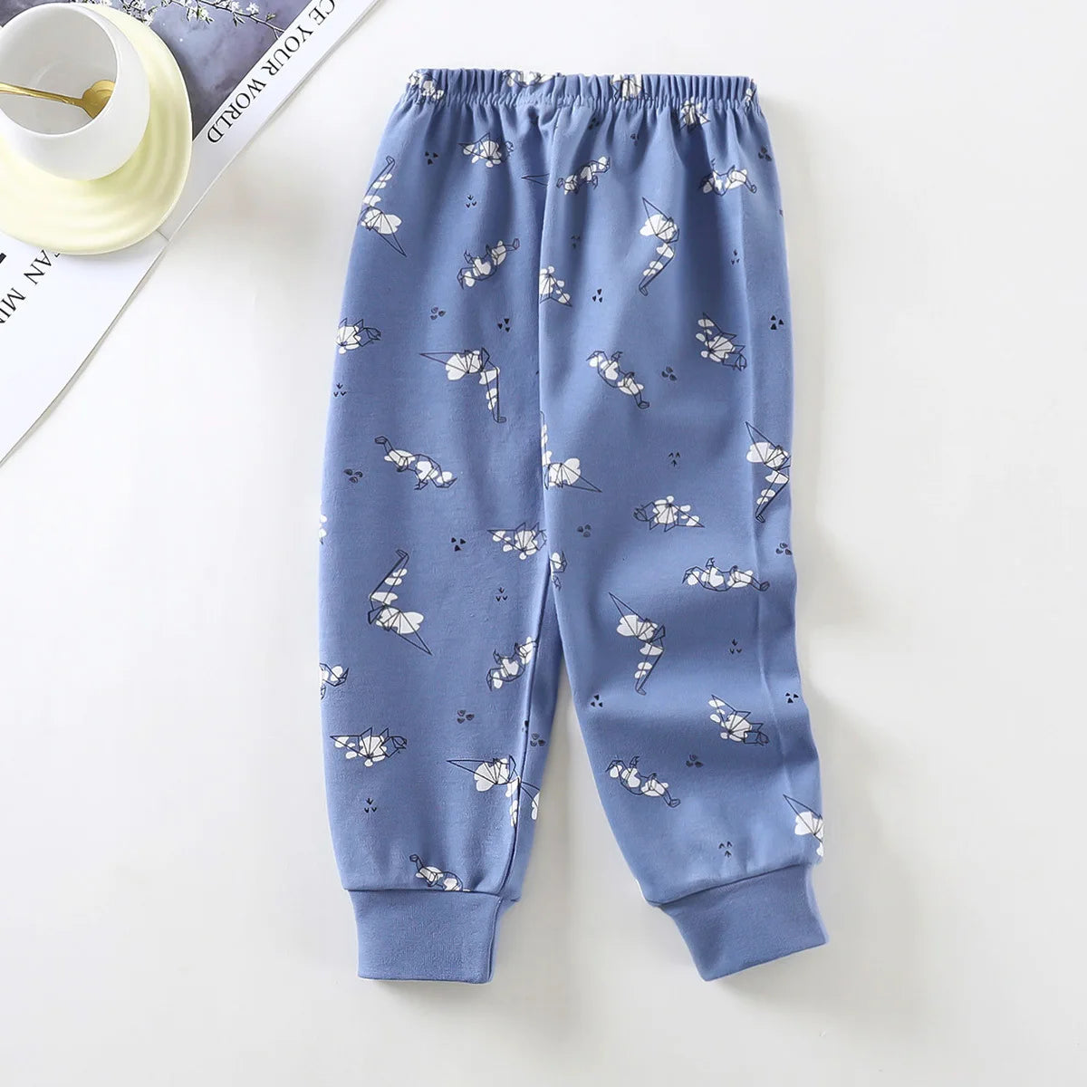 Cotton Sleepwear Spring Autumn Winter Cartoon Bottoms Pajamas