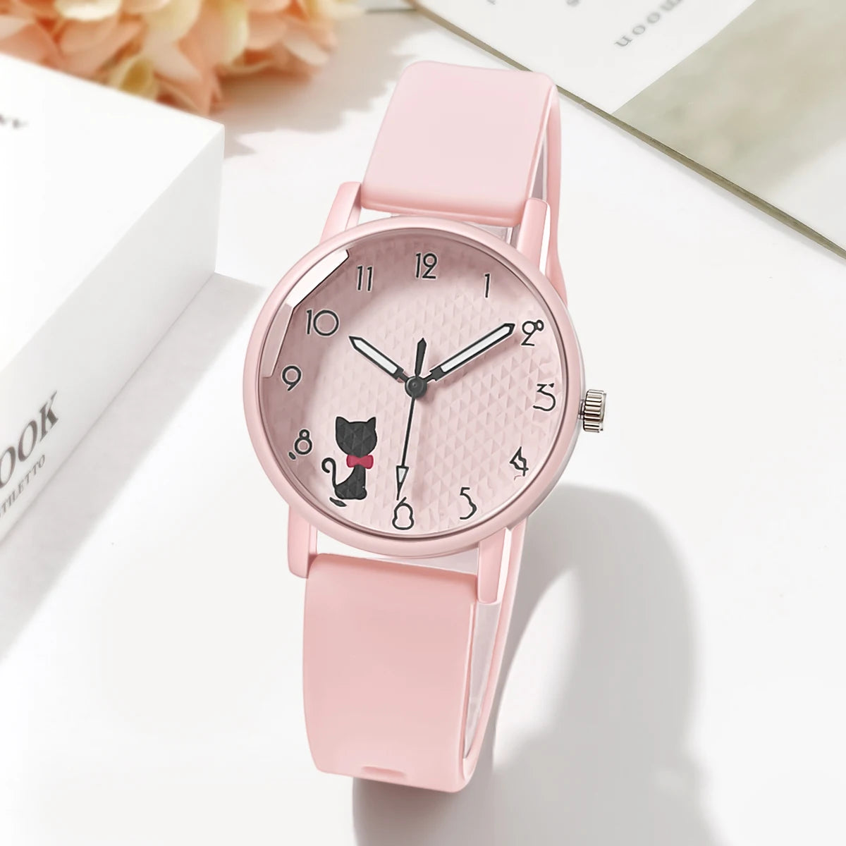 Casual Quartz Silicone Strap Watches