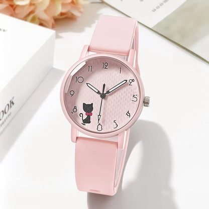 Casual Quartz Silicone Strap Watches