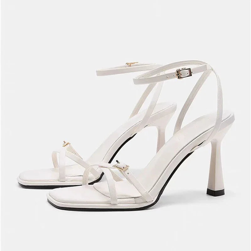 letter high heels black high heels Shoes