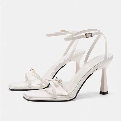 letter high heels black high heels Shoes