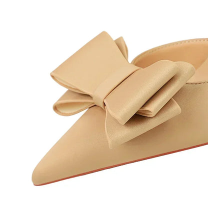 High Heels Silk Satin Shoes