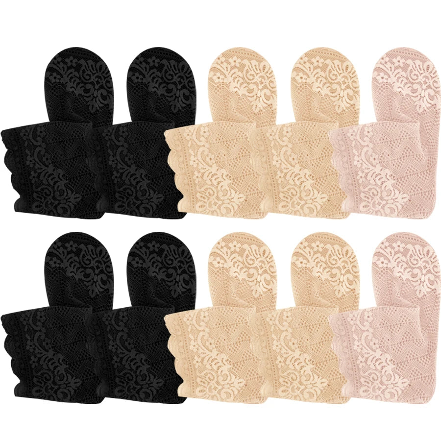 Lolita Invisible Lace High Quality Transparent Stretch Elasticity  Thin Short Socks