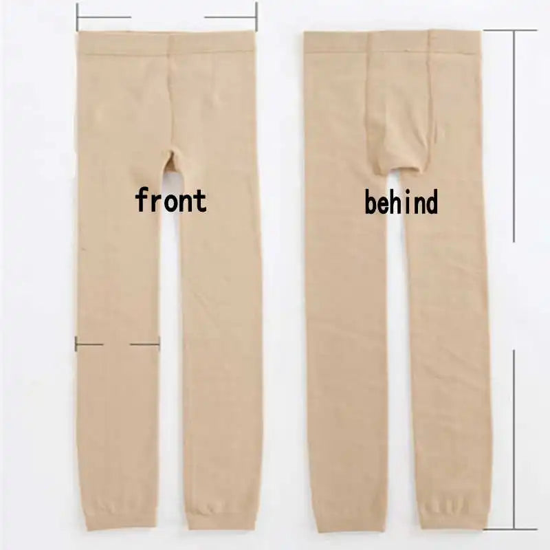 Autumn Winter Girls Leggings Plus Velvet To Keep Warm Candy Colors Leggings