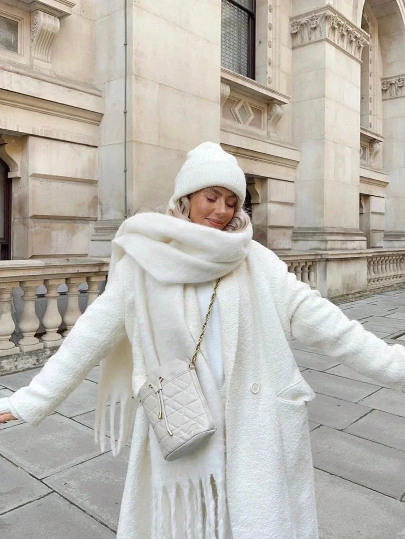 Luxury Cashmere Thickened Warm Shawl Scarf