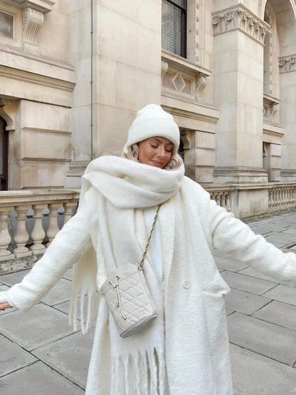 Luxury Cashmere Thickened Warm Shawl Scarf