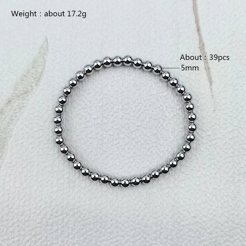 DANA Metal Steel Ball Bracelet