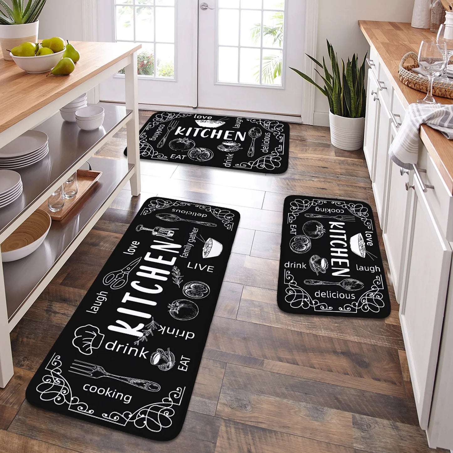 kitchen washable floor mat bathroom floor mat