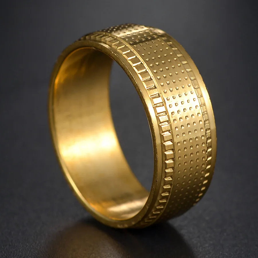 Stainless Steel Matte Rings