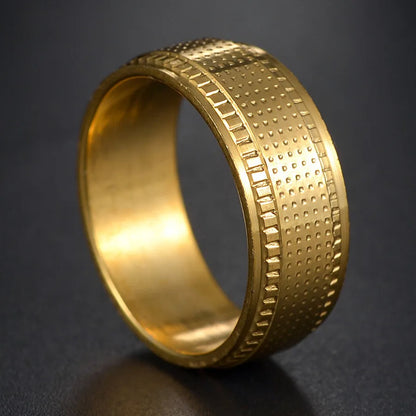 Stainless Steel Matte Rings