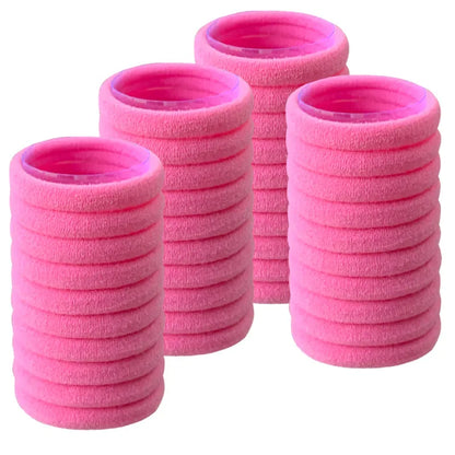 50PCS/Set Cotton Elastic Hair Ties
