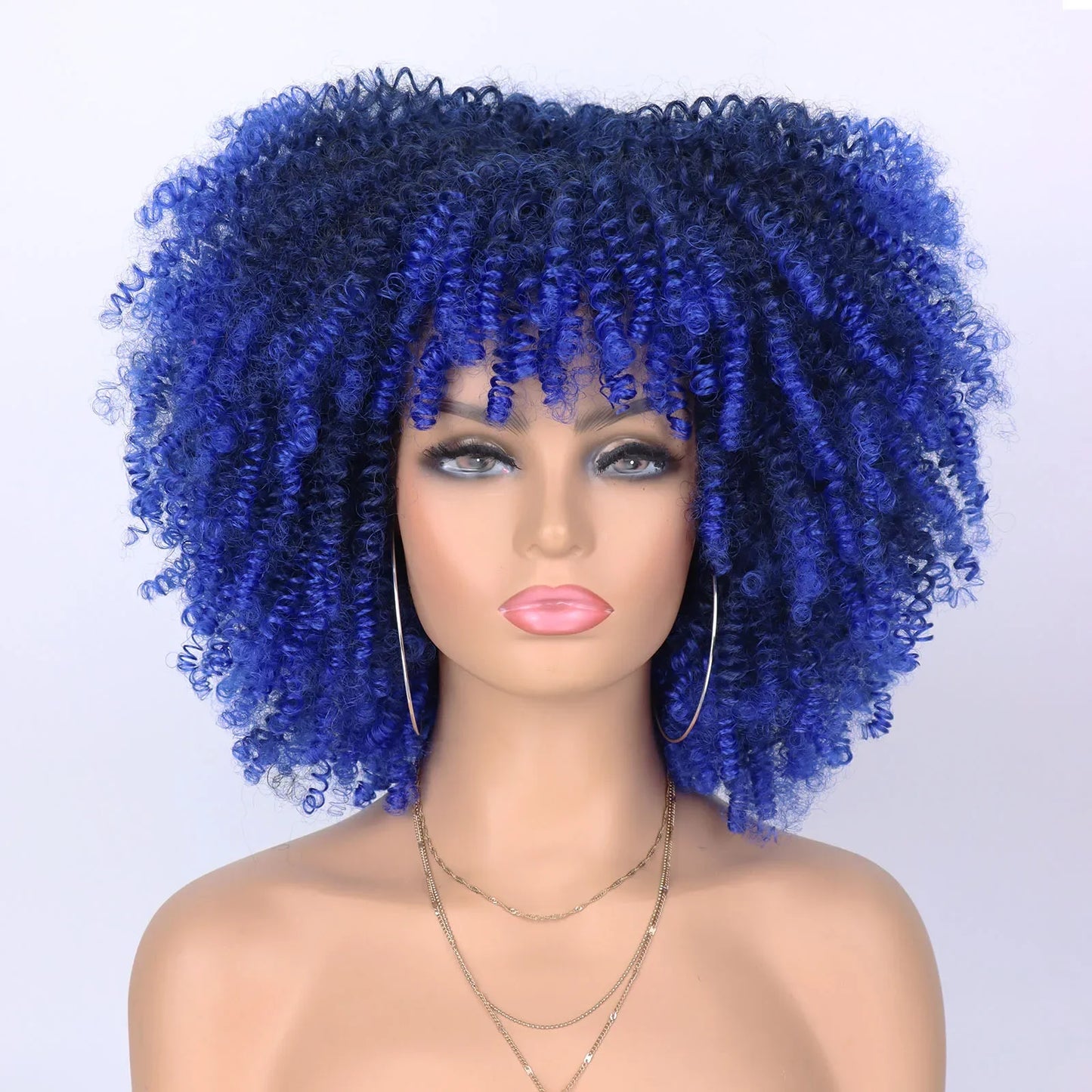 Synthetic Short Curly Wigs