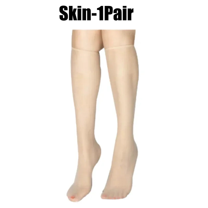 Ultra-Thin Korean Style Invisible Thigh-High Socks