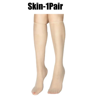 Ultra-Thin Korean Style Invisible Thigh-High Socks