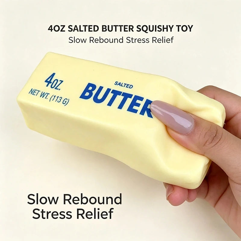 Butter Stick Squishy Squeeze Fidget Toy Sticky