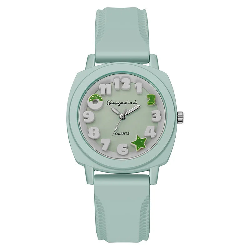 3D Arabic Dial Quartz Watch